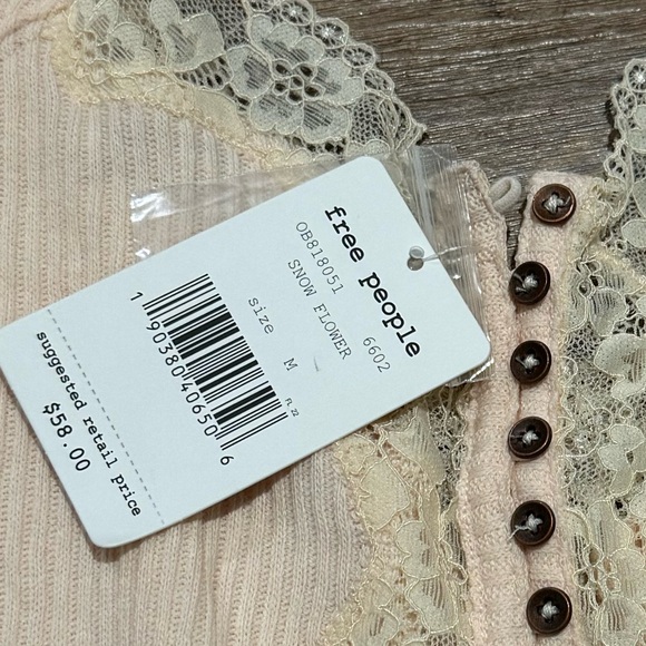 Free people off white blouse. - Picture 6 of 6